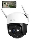 Imou 2024 New 2K Security Camera Outdoor with AI Human/Vehicle Detecion, 360° PTZ WiFi Home IP CCTV Camera Systems Wireless 30m Color Night Vision, Auto Tracking,Siren,2-way Audio,IP66,Work with Alexa