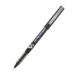 Pilot V5 Liquid Ink Rollerball 0.5 mm Tip (Single Pen) - Black Box of 12