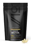 MCT Oil Capsules 1000mg ~ 90 Softgels (3 Month Supply) ~ Medium Chain Triglycerides ~ Made from Coconuts ~ Source of C8 + C10 ~ by Alpha01