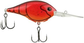 Berkley Dime Freshwater Fishing Lure, Special Red Craw, 3/4oz, Authentic Balsa-Like Action, Equipped with Sharp Fusion19 Hook, Ideal for Bass Fishing