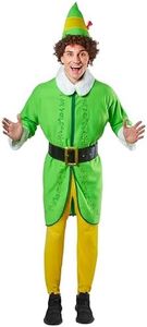 Rubie's Men's Elf: Buddy The Elf Costume, Green, X-Large