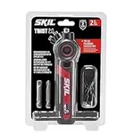 SKIL Twist 2.0 Rechargeable 4V Screwdriver with 2 PC Bit Kit-SD5619-01