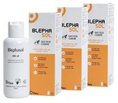 3 x Blephasol Micellar Eyelid Cleansing Lotion | Effective and Gentle Cleansing for Make-Up Removal, Inflamed and Sensitive Eyelids | Soap & Alcohol-Free | Pack of 3 x 100ml