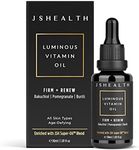 JSHealth Hydrating Face Oil For Women and Men with Rose Oil & Vitamin E Oil For Skin - Facial Oil for Dry Skin