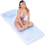 COMFY FLOATS Sun Bed Float - Foam Pool Floats for Adults - No Inflation Required - Blue