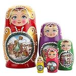 Russian Nesting Dolls Set 5 Pieces 