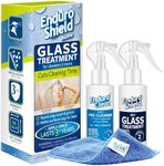 EnduroShield Glass Treatment Kit - Advanced Protection for Glass Surfaces - Repels Soap Scum, Grime & Dirt Without Harsh Chemicals - 4.2 fl oz