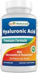 Best Naturals Hyaluronic Acid 100 mg 120 Capsules - Support Healthy Joints and Youthful Skin