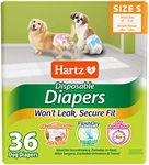 Hartz Disposable Dog Diapers, Size 