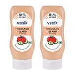 Veeba Thousand Island Dressing,300g - Pack of 2