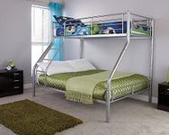 Abubakar Enterprises Triple Sleeper Bunk Bed - Double Bed Base and Single on Top.