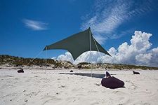 Otentik Beach Sunshade - with Sandbag Anchors - The Original Sunshade Since 2011