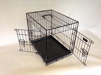 42" rugged Two Door Dog Cage Crate Extra Large