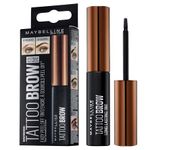 Maybelline New York Tattoo Brow Peel Off Eyebrow Gel Tint, Semi-Permanent Colour, Waterproof, For Evenly-Filled, Naturally Full Brows, Lasts Up To 3 Days, Light Brown