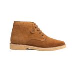 Popps RANGER Mens Suede Desert Boots Cognac