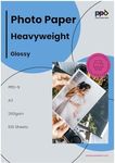 PPD 11x17 Glossy Photo Paper Heavyweight For Inkjet 64lbs 240gsm 10.9mil Ideal For Photos and Posters Instant Dry and Water-Resistant x 50 Sheets (PPD-9-50)