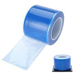 Barrier Film - Yuelong 1200 Sheets 4' x 6' Barrier Film Roll with Dispenser Box, Thick Disposable Protective PE Film Barrier Tape for Defend Against Infections Dental Tattoo