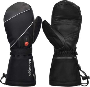 Rechargeable Heated Ski Mittens – Winter Thermal Gloves