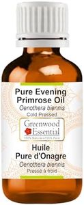 Greenwood Essential Pure Evening Primrose Oil (Oenothera biennis) Natural Therapeutic Grade Cold Pressed 30ml (1 oz)