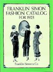 Franklin Simon Fashion Catalogue for 1923: Dover Books on Costume