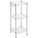 SONGMICS 3-Tier Bathroom Shelf, Sto