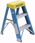 Werner 6002 6000 Step Ladder, 250 Lb, 3 in, 3-1/8 in Front X 1-3/4 in Rear, 2-Foot