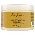 Shea Moisture Raw Shea Butter Deep Hair Treatment Mask silicone and sulphate free hair mask for dry, damaged or transitioning hair 326 ml