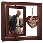 Memorial Gifts for Loss of Father,Dad in Heaven Memorial Picture Frame,Sympathy Gifts for Loss of Dad,Bereavement Gifts Remembrance Gifts Funeral Gifts Condolence Gifts