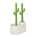 ALLOBUB Cactus Toilet Plunger and Brush Set for Bathroom Cleaning - 1 Set