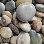 Foodie Puppies Natural Irregular Fancy Flat Stone (5Kg) River Rocks Decorative Polished Stones, Filler for Plants, Aquariums/Fish Tanks, Crafting, Landscape - Multipurpose Uses Stones