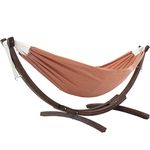 Vivere C8SPSN-CO Hammock with Stand, Coral