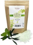 Techspa Tea Tree & Mint Paraffin Wax With Essential Oils Skin Therapeutic Treatment for Hands and Feet 1kg