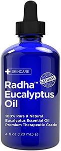 Radha Beauty 100% Pure Eucalyptus Oil 4 ounce (120ml) Multi-Purpose Essential Oil