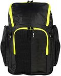 arena Spiky III Backpack 45 Swimming, Sea, Gym and Leisure Sports Backpack, Water-repellent Fabric, Travel Bag with Padded Shoulders, School Backpack, 45 Litres