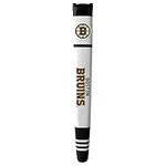 Team Golf NHL Boston Bruins Golf Putter Grip Team Golf NHL Golf Putter Grip (Multi Colored) with Removable Ball Marker, Durable Wide Grip & Easy to Control