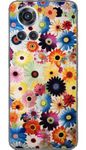 Silicone Designer Cover for One Plus 10 R Brownnone - Colorful Daisy Pattern White Ceramic Tex Avery Neoplasticist Xbox Graphics Mommys Feminine Themes Camera Protection 1Pcs 16967