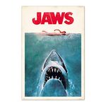 Grupo Erik Jaws Poster - 36 x 24 inches / 91.5 x 61 cm - Shipped Rolled Up - Cool Posters - Art Poster - Posters & Prints - Wall Posters