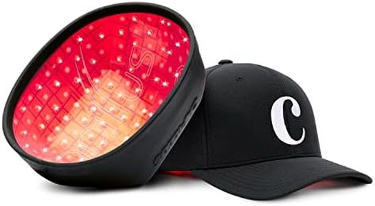 Capillus ONE S Hair Growth Laser Cap with 128 medical grade laser diodes. Bluetooth enabled. FDA Cleared Laser Therapy Device ideal for Thinning Hair to treat Androgenetic Alopecia, for men and women.