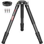 EVUMO XT9S 65" Carbon Fiber Tripod, Professional Heavy Duty Tripod With 40mm Max Tube, Camera Tripod Video Tripod Stand Suitable For Dslr Camera Rifle Shooting Binoculars Max Load 88lbs