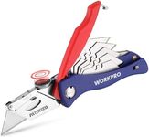 WORKPRO Folding Utility Knife, Quic