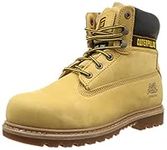 Caterpillar Men's Holton Sb E Fo Hro Src Ankle Boots, Honey Reset, 14 UK