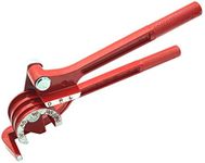 Manual Tubing Pipe Bender, 180 Degree 1/4" 5/16" 3/8" 3 in 1 Aluminum Copper Steel Tube Bender Fuel Brake Lines