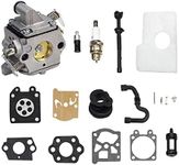 YWNYT MS170 MS180 C1Q-S57A Carburetor Kit for STIHL 017 018 MS 170 180 180C MS170 MS180 MS170C MS180C Chainsaw/Lawn Mowers with Air Filter Tune Up Kit