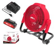 IBELL CF 24-05 Cordless Portable Fan with 2AH Battery and Charger