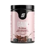 Sparkfuison Gain+ Women Weight Gainer | With Full Power 12 Herbs,Protein & Vitamins | For Improves Figure And Curve Size | Weight + Mass Gainer For Women Chocolate Smoothie flavour 1 kg