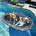 Dog Float for Pool - Inflatable Poo