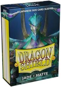 Dragon Shield Mangas de tamaño japonés Mate, 60 Unidades, Color Jade, (AT-11104)