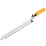 Kuuleyn Beekeeping Honey Knife, Stainless Steel Serrated Honey Scraper Knife, Beekeeping Tools Beekeeper Honey Scraper Beekeeping Equipment