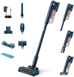 Philips SpeedPro Max Kabelloser Staubsauger 5000 Series, Tierhaar-Düse, Leistungsstarke Saugkraft, 60 Min. Laufzeit, Düse mit LED-Beleuchtung, Aqua-Modul, Fugendüse & Kombidüse (XC5142/01)