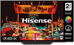 HISENSE 65A85HTUK 65" OLED 4K 120Hz Dolby Vision IQ HDR 10+ Smart TV with Swivel Stand, DTS Virtual X, Disney+, YouTube, Freeview Play, IMAX Enhanced, FreeSync Premium Certificated (2022 NEW)
